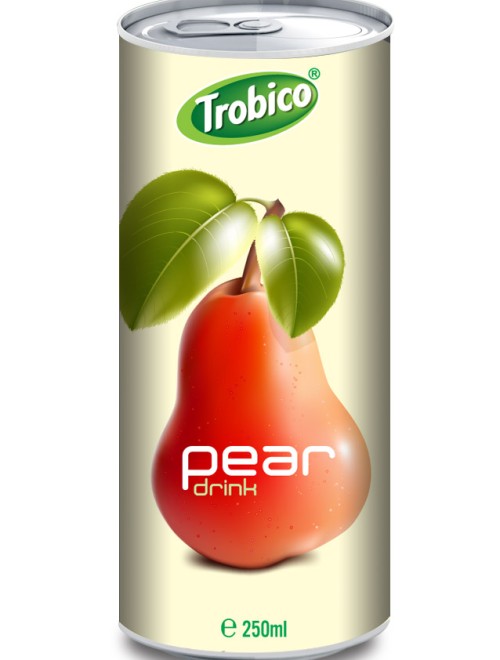 729 Trobico Pear drink alu can 250ml